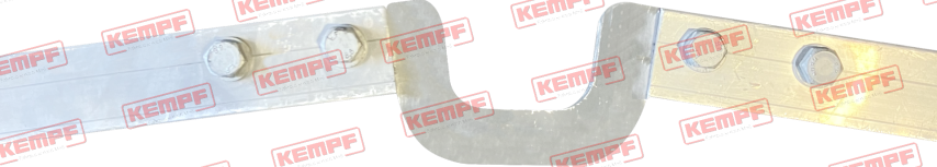 125876 Kempf Spriegel, Alu, Sprung 300, 2230 mm breit